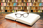 Book and Glasses